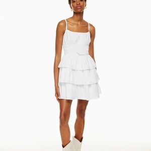 Aritzia Blooming Poplin Dress